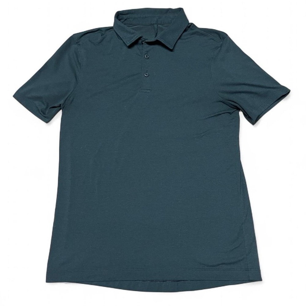 Lululemon Men’s Evolution Polo Shirt Size XS - Black Stretch Golf Athleisure